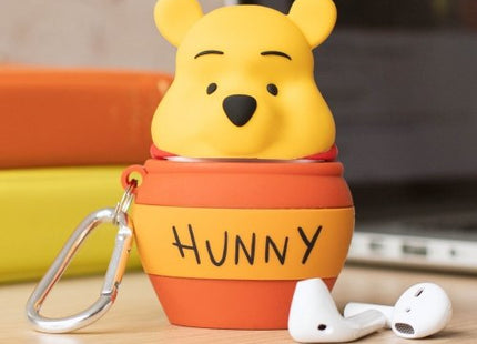 Thumbsup! Funda Powersquad Airpods "Pooh" Silicona 3d