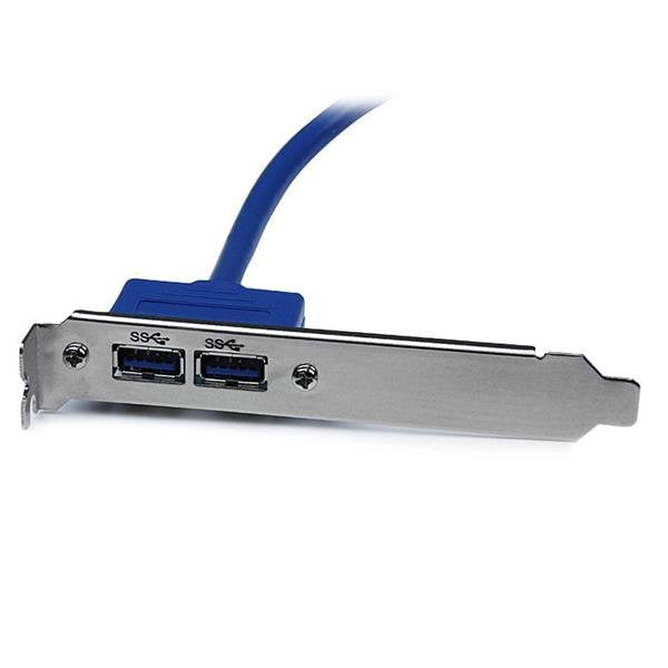 Startech Cabezal Bracket 2 Puertos Usb 3.0 Supers