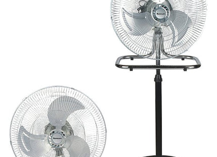 EAN 5902230901995 - Ravanson WT-7046 ventilador Negro, Acero inoxidable imagen 1