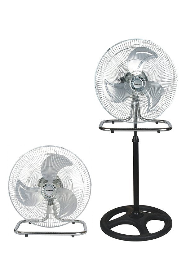 EAN 5902230901995 - Ravanson WT-7046 ventilador Negro, Acero inoxidable imagen 1