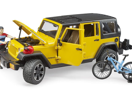 Bruder 02543, Automóvil De Construcción Amarillo/Negro