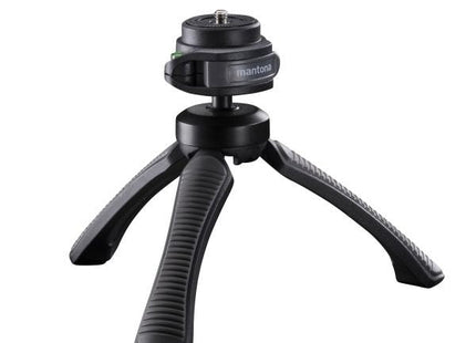 Mantona 21406 Tripode Smartphone/Cámara Digital 3 Pata(S) Negro, Gris