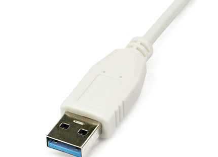 Startech Adaptador De Red Usb 3.0 A Rj45 Gigabit 1gbps Blanco  Usb31000sw