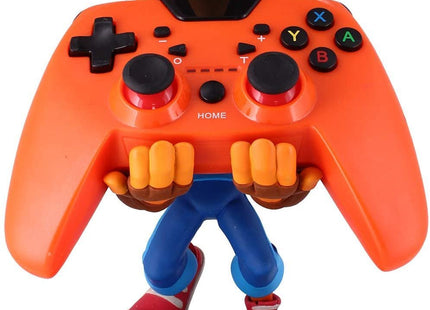 Figura Cuántica De Crash Bandicoot - Soporte Y Cargador Para Controlador Y Teléfono Inteligente - Juego Exquisito