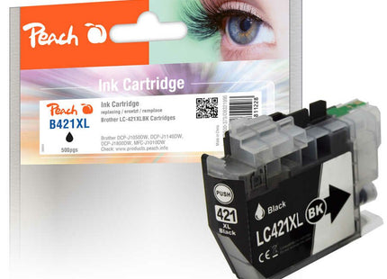 Tinta Peach Brother Lc-421xl Negro Compatible