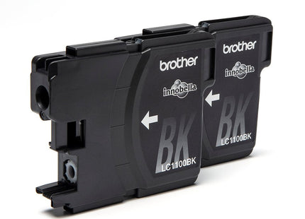 EAN 5014047561238 - Brother LC1100BKBP2 cartucho de tinta 2 pieza(s) Original Negro imagen 2