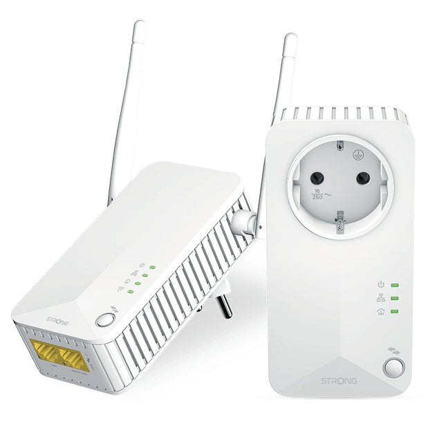 EAN 9120072375248 - Strong Powerline Wi-Fi 600 Kit 600 Mbit/s Ethernet Wifi Blanco imagen 1
