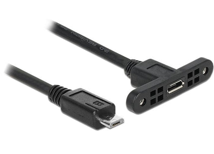 Delock Cable Usb 2.0 Micro-B Hembra Am Einbau > Usb 2.0 Mic