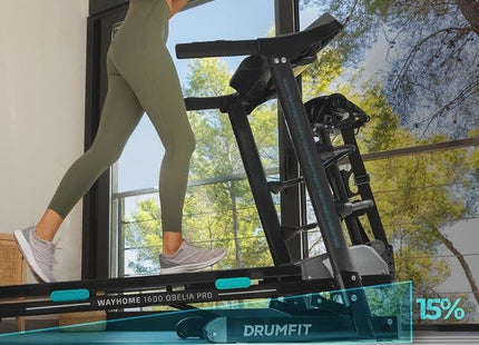 Bicicleta Estatica Cecotec Drumfit Wayhome 1600 Obelia Pro