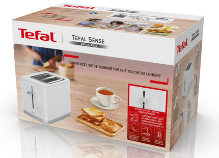 Tostadora Tefal Sense Tt693110  2 Rebanada(S) 850 W Blanco