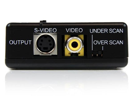 Startech Conversor De Video Vga Hd15 A Rca O S-Video