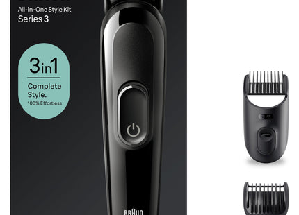 Cortapelos Braun Styling Kit Sk2400, Negro Sk2400
