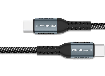 EAN 5901878523583 - Qoltec 52358 cable USB USB 2.0 1,5 m USB C Negro imagen 2