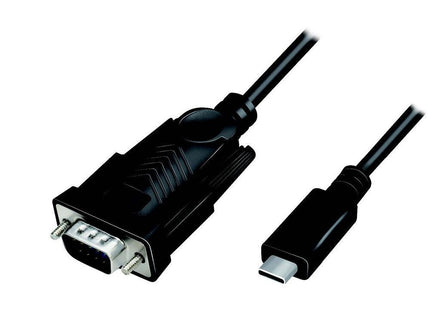 Logilink Au0051a Cable Usb2.0 Tipo C Usb-C M To Db9 M Serial 1.2m Win11
