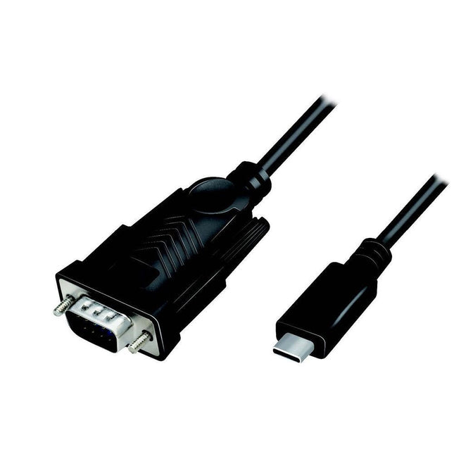 Logilink Au0051a Cable Usb2.0 Tipo C Usb-C M To Db9 M Serial 1.2m Win11