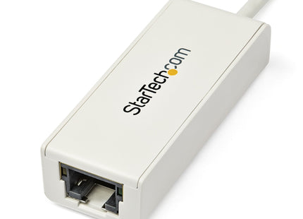 Startech Adaptador De Red Usb 3.0 A Rj45 Gigabit 1gbps Blanco  Usb31000sw