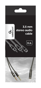 EAN 8716309100526 - Gembird !Adapter audio stereo 3.5mm mini Jack/4PIN/ cable de audio 0,2 m 3,5mm 2 x 3.5mm Negro imagen 2
