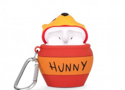 Thumbsup! Funda Powersquad Airpods "Pooh" Silicona 3d