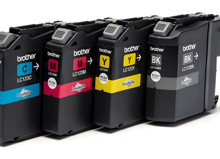 EAN 5014047563225 - Brother LC-123VALBP cartucho de tinta 4 pieza(s) Original Negro, Cian, Magenta, Amarillo imagen 2