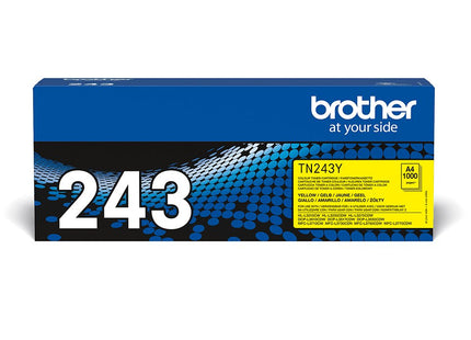 EAN 4977766787475 - Brother TN-243Y cartucho de tóner 1 pieza(s) Original Amarillo imagen 1