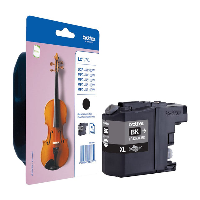 Tinta Original Brother Lc127xl Negro Lc127xlbkbp