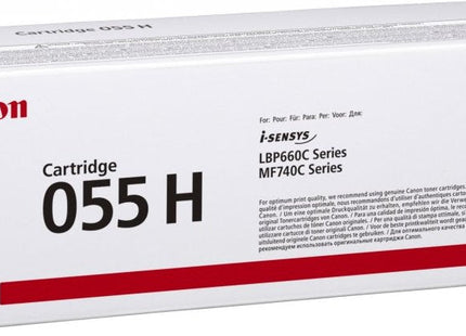 EAN 4549292124767 - Canon 055H cartucho de tóner 1 pieza(s) Original Magenta imagen 1