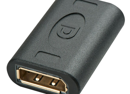 Lindy 41020 Cambiador De Género Para Cable Displayport Negro