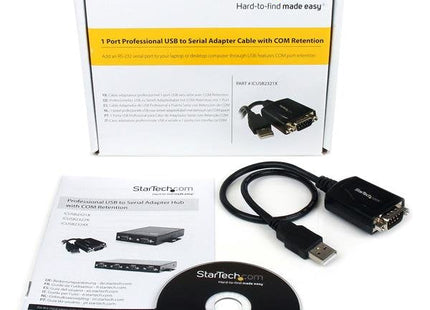 EAN 0065030827270 - StarTech.com ICUSB2321X cambiador de género para cable DB-9 USB 2.0 A Negro imagen 4