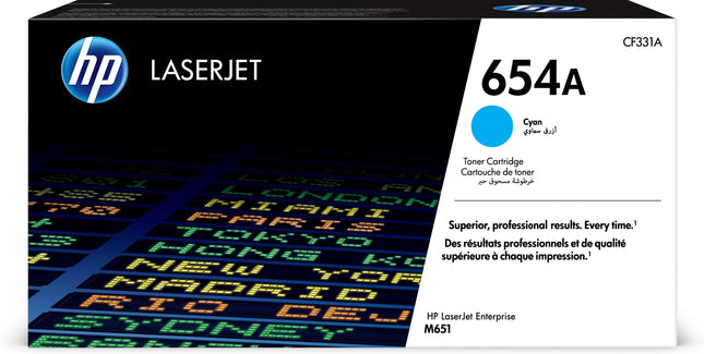 Toner Original Hp 654a Cian Cf331a