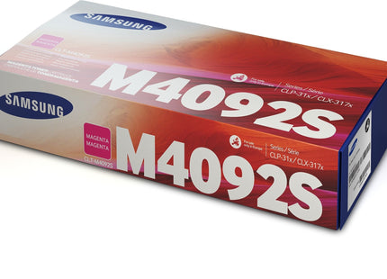 EAN 0191628452996 - Samsung CLT-M4092S Magenta Toner Cartridge cartucho de tóner 1 pieza(s) Original imagen 1