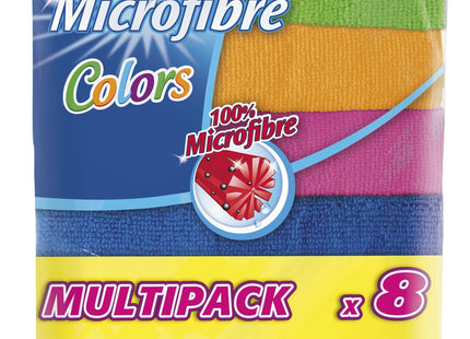 Vileda Paño De Microfibra Colores 8 Uds.