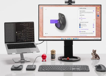 Mouse Logitech Mx Master 4 Wireless Graphite (910-007562)