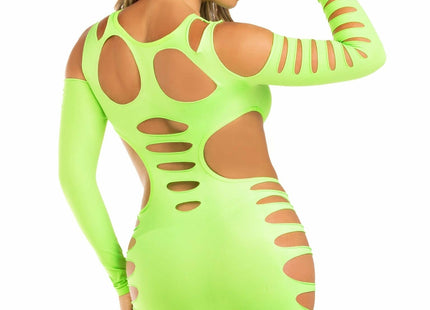 Leg Avenue - Vestido Aberturas Verde