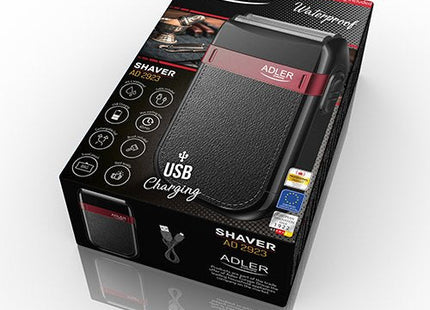 Afeitadora Para Hombre Adler Ad 2923, Afeitadora, Recortadora, Negra