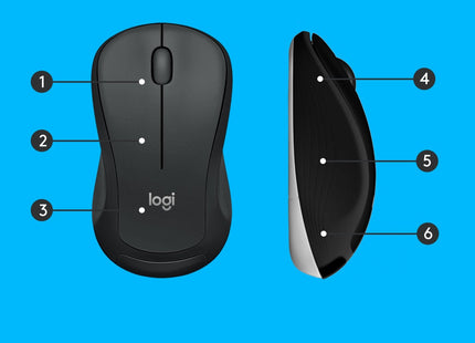 EAN 5099206077393 - Logitech 920-008677 teclado Ratón incluido Universal USB QWERTZ Suizo Negro, Blanco imagen 8