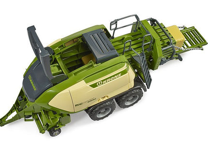 Bruder Krone Big Pack 1290hdp Vc, Verde, Con 2 Pacas Cuadradas 2033