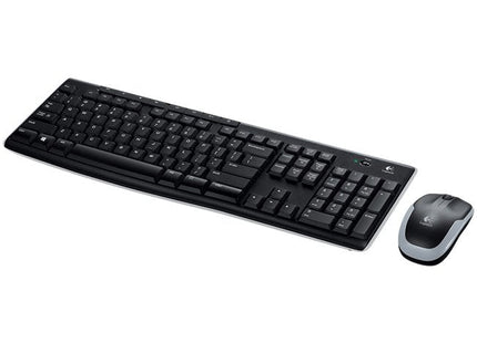 Teclado Húngaro Logitech Wireless Combo Mk270 Ratón Incluido Rf Inalámbrico Qwertz Negro
