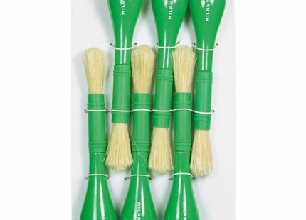 Milan Pincel Pelo Cerda Grueso Serie 213 Para Cola Y Témpera Verde