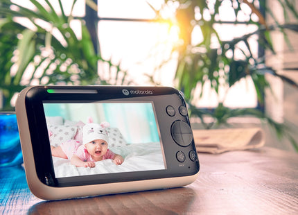 Motorola Pip1500 Video-Monitor Para Bebés 300 M Fhss Negro, Blanco