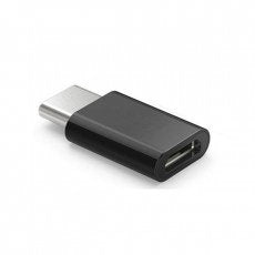 Savio Ak-30/W Adaptador Micro Usb (F) - Usb 3.1 Type C (M) - Black
