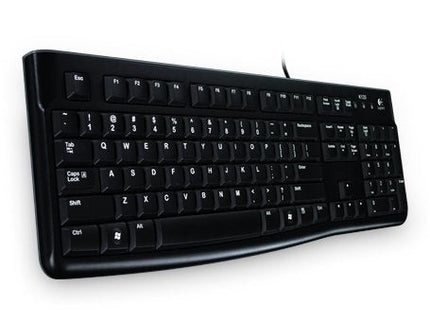 Teclado Ruso Logitech K120 For Business Usb Qwerty Negro 920-002522
