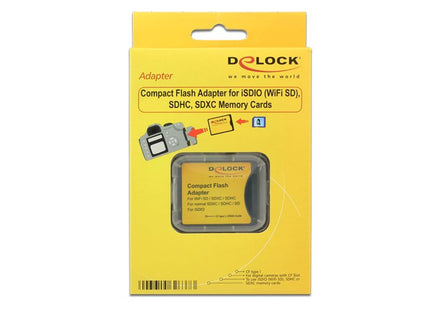 EAN 4043619626373 - DeLOCK 62637 adaptador para tarjeta de memoria sim / flash Adaptador para tarjetas flash imagen 2