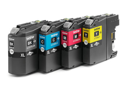 EAN 5014047563430 - Brother LC127XLVALBP cartucho de tinta 4 pieza(s) Original Negro, Cian, Magenta, Amarillo imagen 3