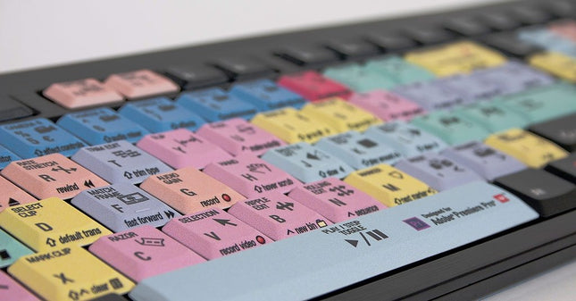 "Logickeyboard Adobe Premiere Pro Cc Uk (Pc Nero) "
