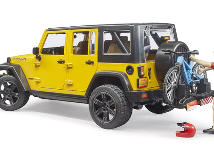 Bruder 02543, Automóvil De Construcción Amarillo/Negro