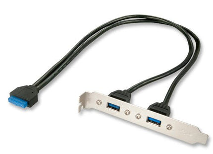 Lindy Placa Bahia Trasera Pc 2xusb 3.0 A Placa Base