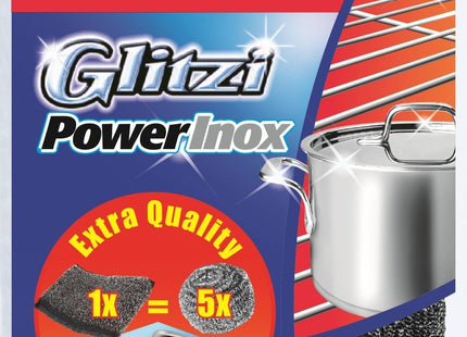 EAN 4023103172036 - Vileda 141656 estropajo Tela, Acero inoxidable Gris, Acero inoxidable imagen 1