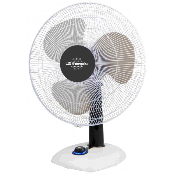 Ventilador De Sobremesa Orbegozo Tf 0123 25w 3 Aspas 20cm 2 Velocidades
