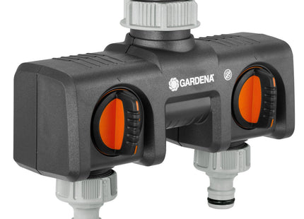 Gardena 8193-20 Distribuidor De 2 Vías Para Manguera Negro, Naranja 1 Pieza(S)