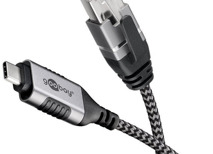 Goobay Ethernet-Adaptador Cable Usb-C 3.2 Gen2 > Rj-45, Slim 74405